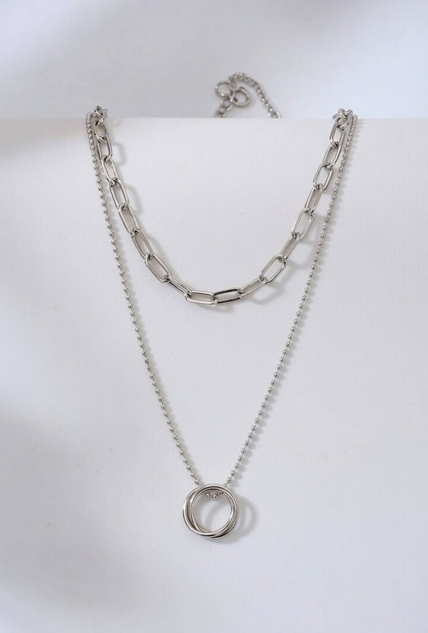 Unisex Ring in Necklace