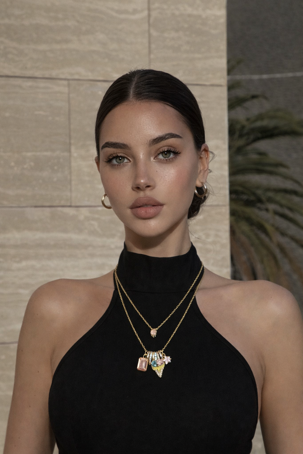 Multicolor Ice-Cream Charm Necklace